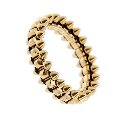 Bague CARTIER - Alliance Clash en or jaune 58 Facettes 39941