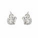 Boucles d'oreilles Boucles d'oreilles diamant platine 58 Facettes G13530