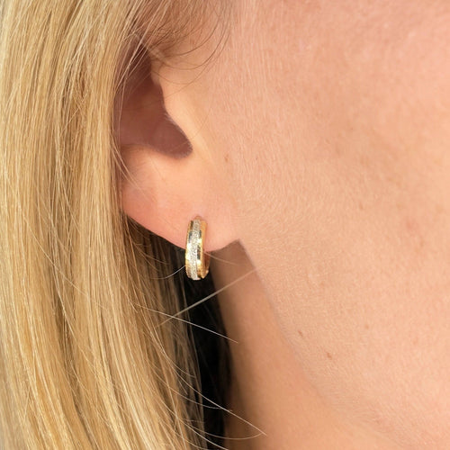 Boucles d'oreilles Créoles en or jaune 58 Facettes