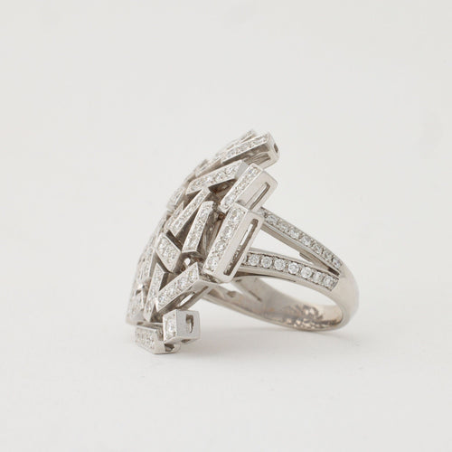 Bague 55 Bague de cocktail 58 Facettes