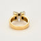 Bague 56 Bague or jaune et blanc et diamants 58 Facettes THI01582