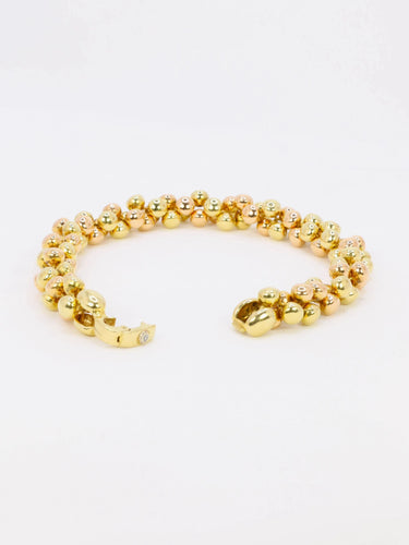 Bracelet Bracelet Chimento or jaune & rose 58 Facettes J222