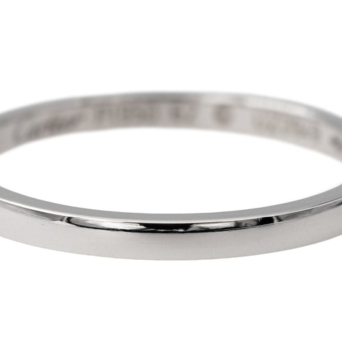 Bague 62 Cartier Bague Alliance Alliance Ballerine Platine 58 Facettes 2737225CN
