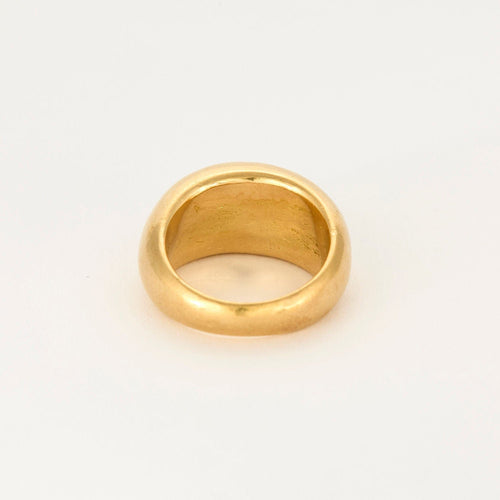 Bague 54 Bague jonc or jaune 58 Facettes ENG10527