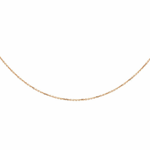 Collier Collier Maille forçat Or rose 58 Facettes 1395827RV