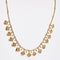 Collier Collier ancien aux éventails diamants 58 Facettes 22-594