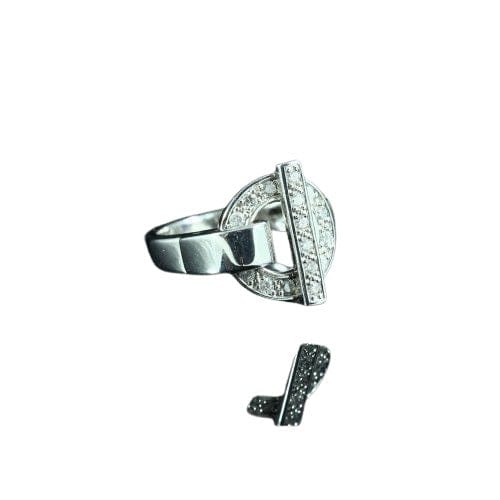 Bague 53 Bague diamants design contemporain 58 Facettes A1127