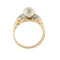 Bague 60 Bague avec perle et diamants 58 Facettes 33916