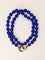 Collier DINH VAN Collier menottes R15 or jaune lapis lazuli 58 Facettes 1204.6
