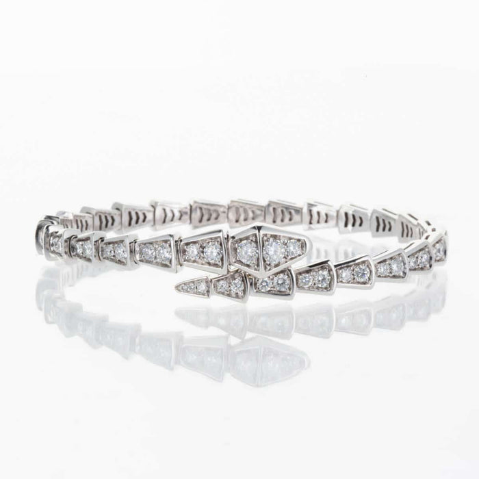 Bracelet BULGARI - Bracelet Serpenti Viper Diamants 58 Facettes