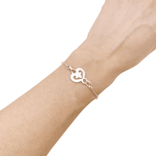 Bracelet Bracelet O.J. Perrin, "Légendes", or blanc. 58 Facettes 34224