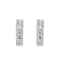 Boucles d'oreilles CRÉOLES OR BLANC ET DIAMANTS 58 Facettes BO/240057