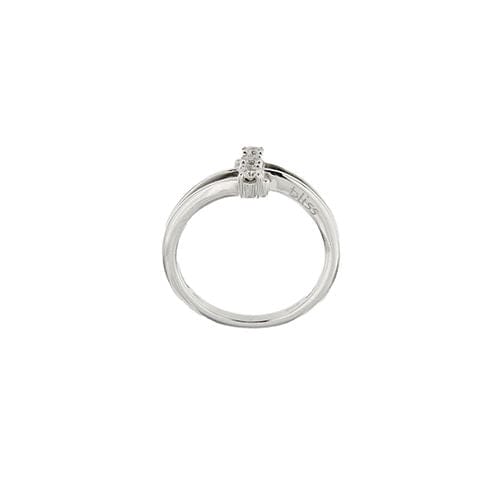 Bague Bague trilogie sertie de diamants de 0,18 ct 58 Facettes 35929