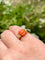 Bague Petite bague corail boule 58 Facettes