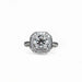 Bague 52 Bague Solitaire Diamant 1,71ct Or Blanc 58 Facettes