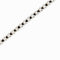 Bracelet Bracelet tennis en diamant noir de 1,58 ct 58 Facettes 34310