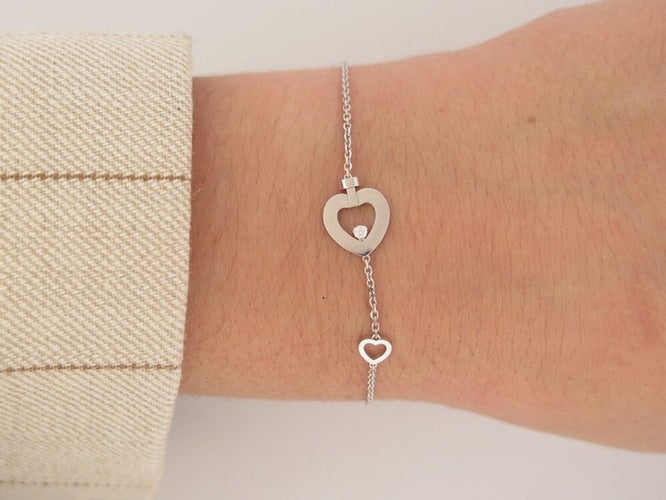 Bracelet bracelet FRED pretty woman xs cm diamant or blanc 58 Facettes 259315