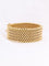 Bracelet Bracelet souple maille milanaise or jaune 2,3 cm 58 Facettes 1165.3