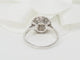 Bague 53.5 Bague ancienne en platine et diamants 58 Facettes 33257