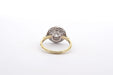 Bague 55 Bague diamant en or et platine 58 Facettes 26072-25927