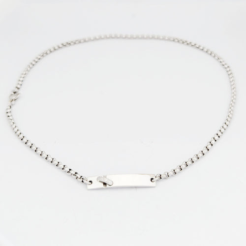 Bracelet Chaumet - Bracelet « Lien » en or blanc et diamants 58 Facettes 32655