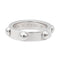 Bague 50 Louis Vuitton Bague Clous Or blanc 58 Facettes 3126993CN