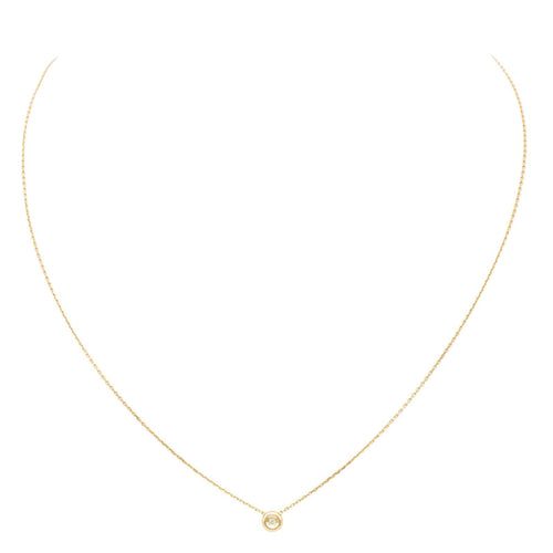 Collier Collier Or jaune Diamant 58 Facettes 579058RV