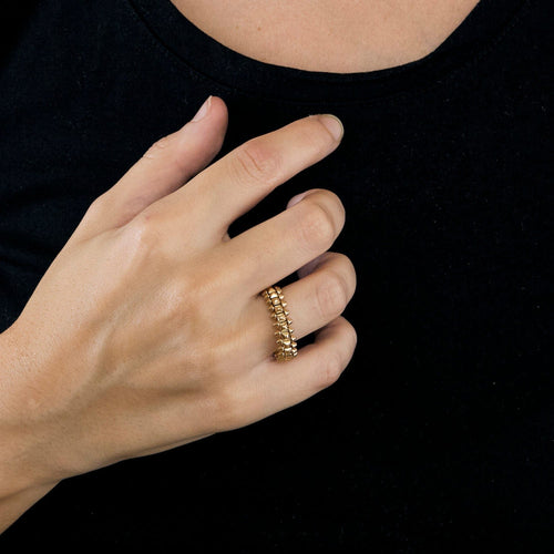 Bague 58 CARTIER - Bague Clash or rose 58 Facettes