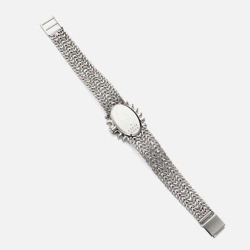Montre CHOPARD - Montre vintage en or blanc et diamants 58 Facettes
