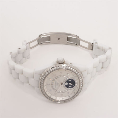 Montre Chanel - Montre J12 Céramique automatique phase de lune 58 Facettes