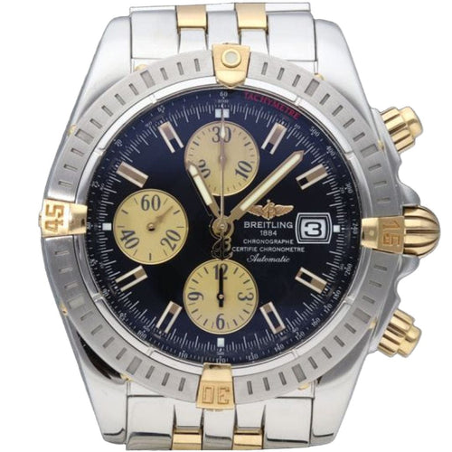 Montre Montre chronographe Breitling Chronomat Evolution 58 Facettes MT42121