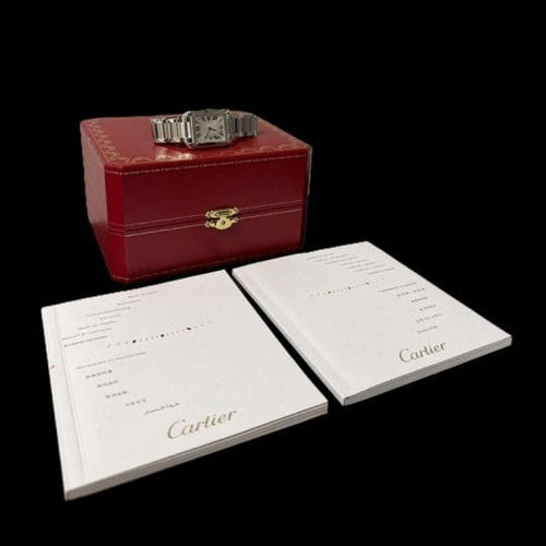 Hodinky Cartier Hodinky Tank Anglické 58 Facettes MT45202