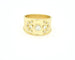 Bague Bague en or jaune sertie de diamants 58 Facettes 13051