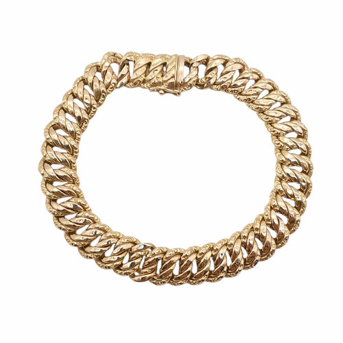 Amerikkalainen Lenkki rannekoru keltakultaa 