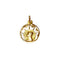 Pendentif Médaille de la Vierge or rose 58 Facettes