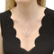 Collier Collier or blanc et diamants. 58 Facettes 35216