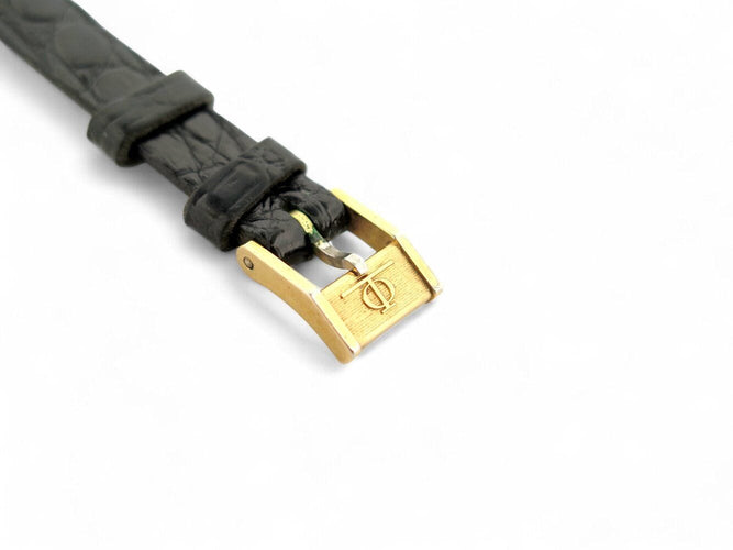 Montre vintage montre baume & mercier ovale 38336 en or jaune 18k mecanique lady 58 Facettes 271279