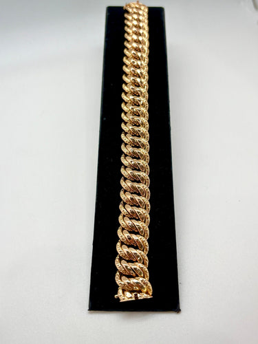 Gourmette Maille américaine 58 Facettes M9087