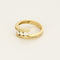 Bague 54,5 Bague en or jaune et diamants 58 Facettes B250528