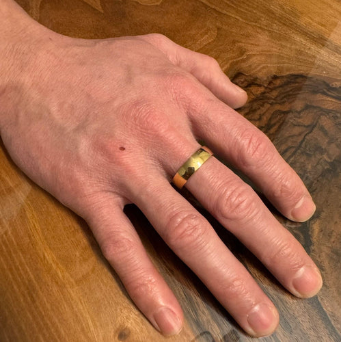 Bague 63 Alliance Homme Incurvée En Or 58 Facettes