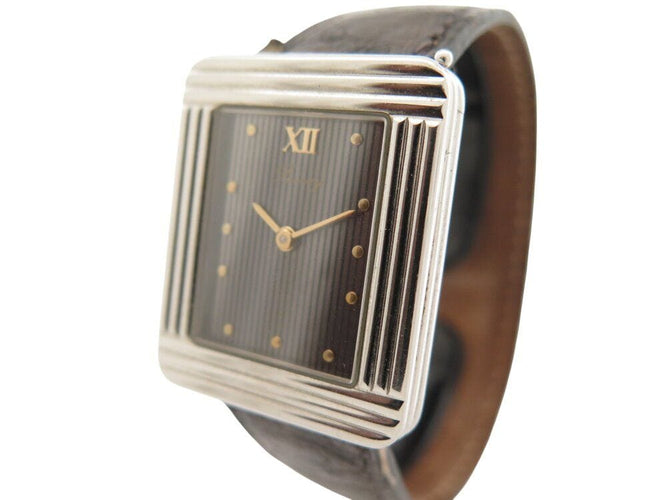 Montre montre POIRAY ma premiere pm 26mm quartz en acier palladie + 9 bracelets 58 Facettes 269042