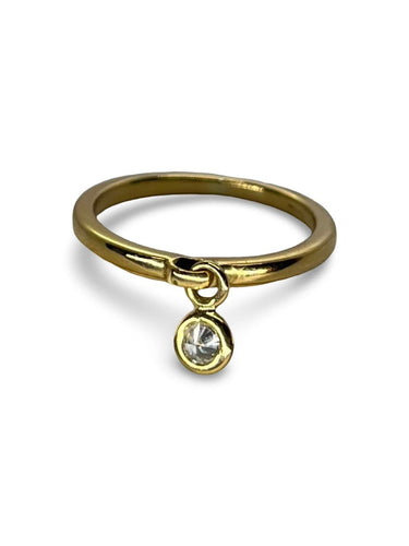 Bague 55 Bague Dior Coquines or jaune et diamant 58 Facettes 00072001