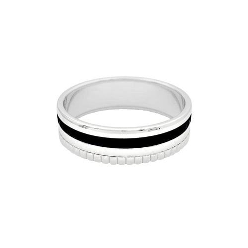 Bague 65 Bague Boucheron,"Quatre Black Edition Small", en or blanc. 58 Facettes 35037