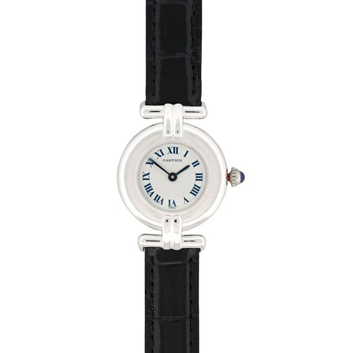 Montre CARTIER -Montre Must Colisée Silver - Ivory roman dial 58 Facettes