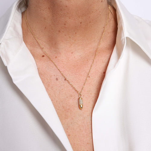 Collier Collier Bang Bang Akillis Or jaune et Diamants 58 Facettes 99405