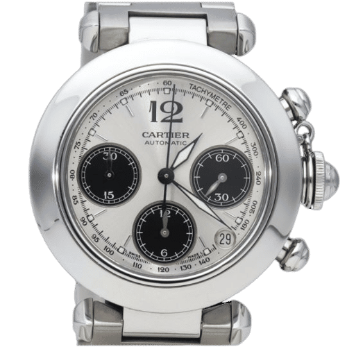 Horloge Cartier Horloge Pasha Chronograaf 58 Facettes MT45244