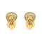 Boucles d'oreilles Boucles d'oreilles Noeud Or jaune Diamant 58 Facettes 4298886CN