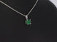 绿宝石白金吊坠