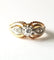 Bague Bague or jaune 18k et diamants 58 Facettes