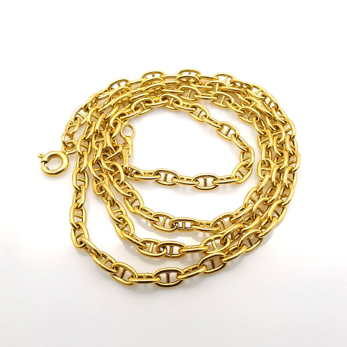 Halskette aus Gelbgold